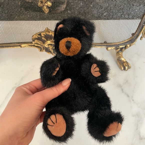 Ty Other - Vtg Ivan The Black Bear Ty Attic Treasure Collection